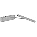 Surface Closer, Alum, 3-1/2inH, Reversible