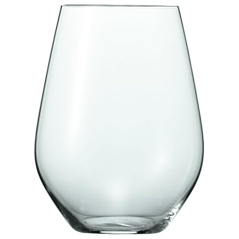 Spiegelau Authentis Wine Glasses Set of 4, European-Made Crystal, Modern Stemless, Dishwasher Safe, Professional Quality Drinking Glass, Gift Set, 22.4 oz Cover