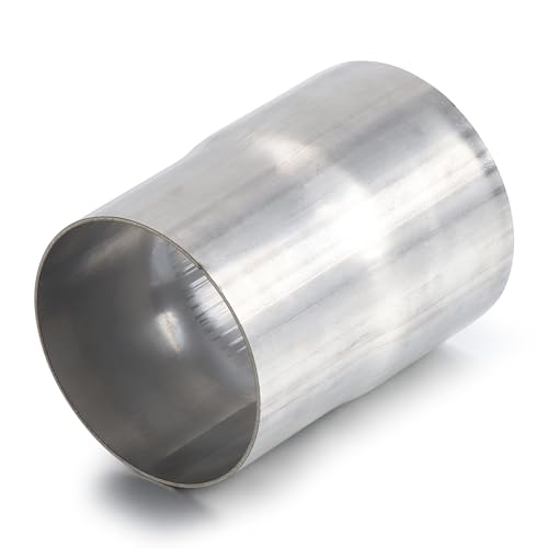 Image of A-KARCK Exhaust Adapter Connector 3 inch ID to 3 inch OD, Exhaust Pipe Reducer 4 inch Overall Length 304 Stainless Steel