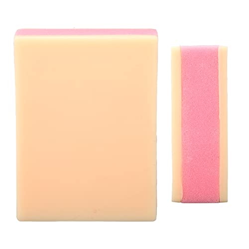 Image of Dioche Suture Training Model 2-Layer Silicone Surgical Injection Practice Pad, Multifunctional Suturing Practice Pad, Portable Surgical Teaching Tool