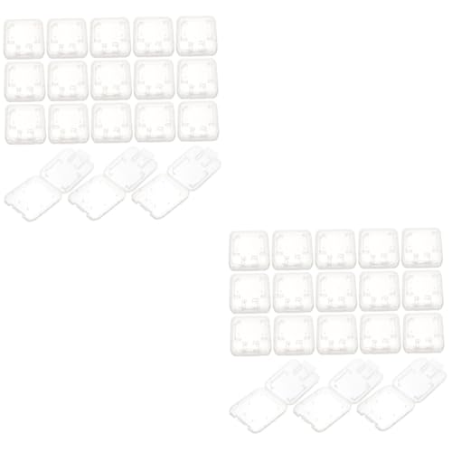 CONGARTENO 48pcs Memory Card Storage Organizer with Cover Compatible with Sd and Cards Portable Case Lightweight and Versatile Design for Daily Use