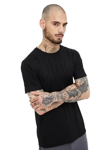 Image of Max Men's Solid Regular Fit T-Shirt