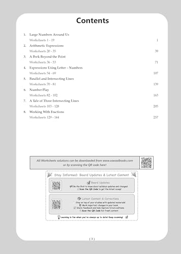 Image of Oswaal NCERT & CBSE ONE FOR ALL WORKBOOK Mathematics(Ganita Prakash) Class 7 For 2026-27