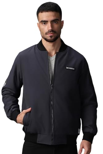 Image of High Star Men Polyester Printed Relaxed Fit Full Sleeves Jackets 18