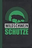 Wildschwein Schütze: Notizbuch Punktkariert (Jagdbedarf, Band 1)