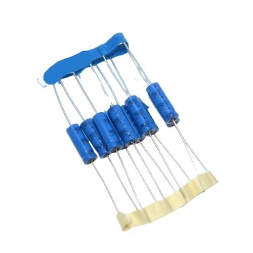 Condensadores 220 uF 25V con diseño axial BC021 para un filtrado de corriente estable y limpio