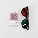 AISITESY 1 Set Red/Green Poker Anti-Suppression Vision Amblyopia Strabismus Trainer Traning Tools