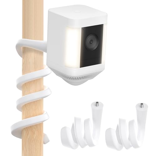 2Pack Flexible Twist Mount for Ring Stick Up Cam Battery/Plug-in 3rd Gen/Ring Outdoor Cam Plus & Spotlight Cam/Pro/Plus (Battery)