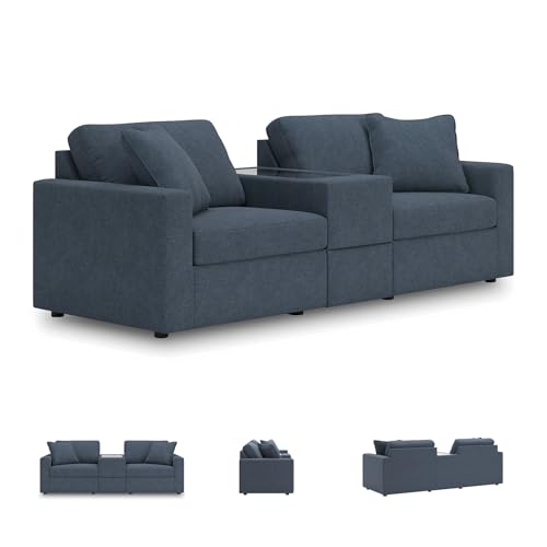 Image of Signature Design by Ashley Small Modular Sectional Sofa, Ink