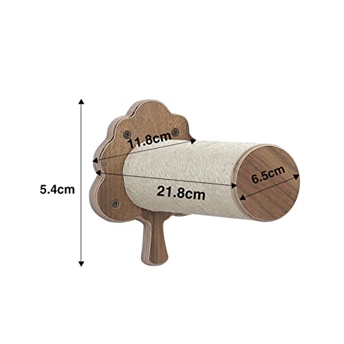 Katzen Kletterwand,Inkl Katzen Hängematte zur Wandmontage & 2 *Kletterstufe , Kratzbäume und Sitzstangen zum Schlafen, Spielen, Klettern und Faulenzen – Modernes Katzenbett und Möbel - Image 4