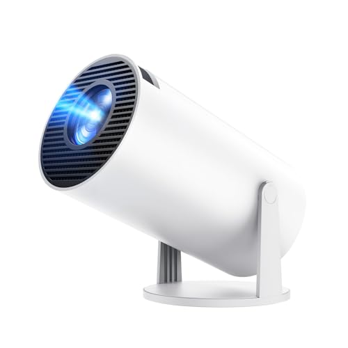 �v���W�F�N�^�[ �ƒ�p�yAndroid TV���ځE270°��] �E20000LM�z�v���W�F�N�^�[ ���^ 1080P 4K�Ή� �z�[���v���W�F�N�^�[ �V�䓊�e ������`�␳ Wi-Fi6 Bluetooth5.4 HiFi�X�s�[�J�[���� iOS/Androi