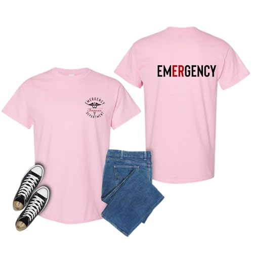 Personalized ER T-Shirt, Emergency Department Shirt, ER Tshirt, Custom ER Nurse, Emergency Room Tech Gift, ED Nurse Valentine's Multi4