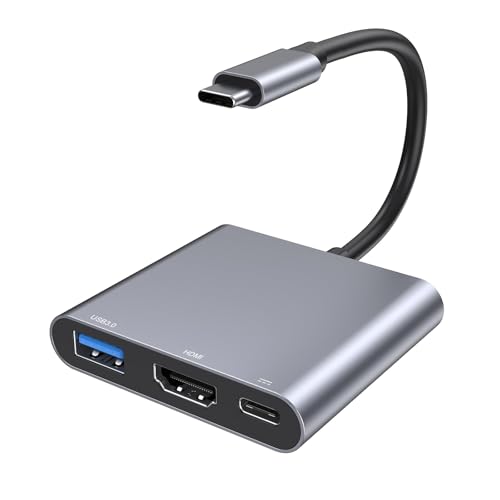 Ya en mundofriki.es: Adaptador USB C a HDMI, Adaptador Multipuerto USB C con 4K HDMI, USB 3.0 y 100W PD Carga Rápida, Hub Tipo C Compatible con MacBook Pro/Air, iPad Pro/Air, Samsung, Surface, Pixelbook, HP