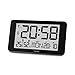 Price comparison product image Hama "Cuba Digital Wall Clock, Radio-Controlled Clock with Thermometer/Hygromet