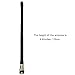TWAYRDIO CB Radio Antenna for Handheld CB Radios, 26-29MHz 9.8inches Replacement Antenna with BNC Connector Compatible with Cobra HH50WXST HHRT50 Uniden PRO401HH PRO501HH Portable Handheld CB Radio