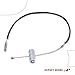 A-Premium Intermediate Side Parking Brake Cable Assembly Compatible with Chevrolet, GMC and Cadillac Models: Tahoe 2007-2008, Yukon 2007-2008, Escalade 2007-2008