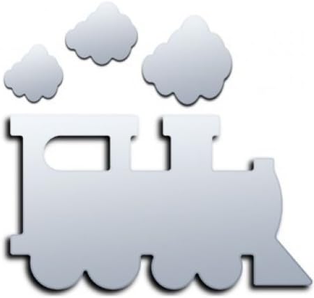 Super Cool Creations Steam Train and Smoke Mirrors 45cm x 45cm