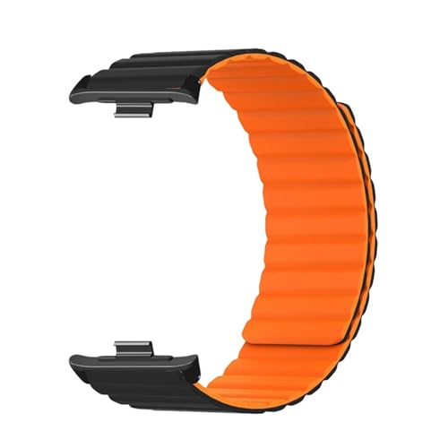 [�����ȓX] �c�[�g�[���`�F�[���X�|�[�c�\�t�g�V���R���X�g���b�v �ɓK�� Redmi Watch6/5/4 ���v�����p���X�g�o���h���t�B�b�g��(Black orange)