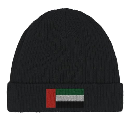 Bonnet en coton drapeau des Émirats Arabes Unis broderie fine