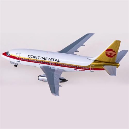 Regalo para aficionados a la aviación: miniatura Continental Airlines 737-200 de metal 4