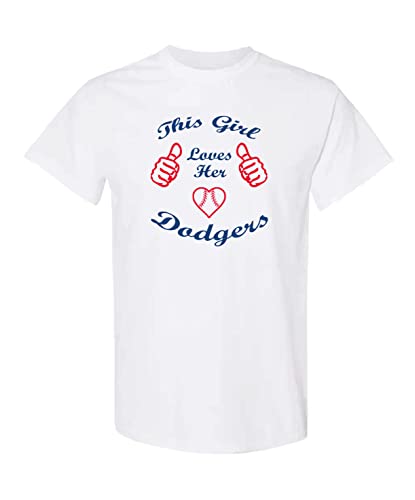 Dodgers Girl White