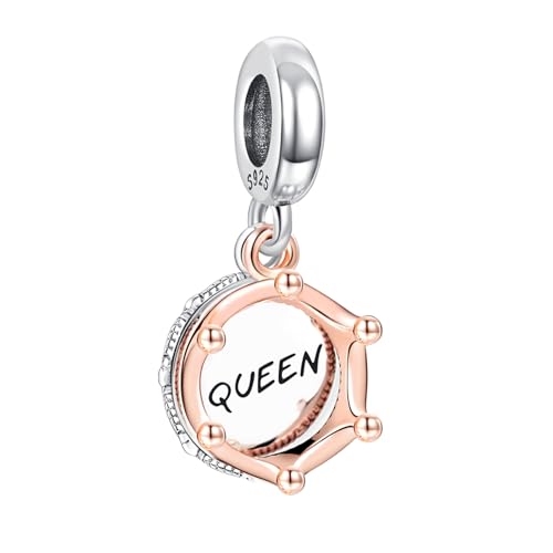YUMINN 925 Sterling Silber Charms Anhänger für Armbänder und Halsketten
