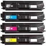  Grossist’Encre Cartouche Lot de 4 Cartouches Toners Lasers Compatibles pour Brother TN321 BK/C/M/Y