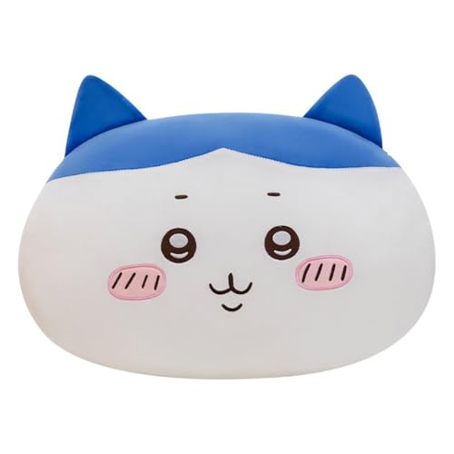 UOAO ハチワレ ぬいぐるみ ハチワレ クッション 大きい 抱き枕 かわいい おもちゃ 昼枕 柔らかい 人気 睡眠枕 クリスマス 女の子 誕生日 プレゼント人形 誕生日のおもちゃ 贈り物 インテリア キッズパーティー用品 35cm