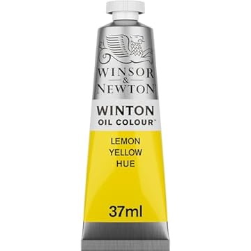 Winsor & Newton 37ml Winton Oil Colour Tube - Lemon Yellow Hue,1414346
