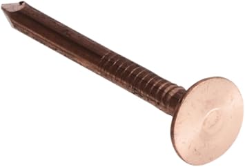 ForgeFix Clout Nails | 3.35 x 38mm | Copper | Bag 1KG