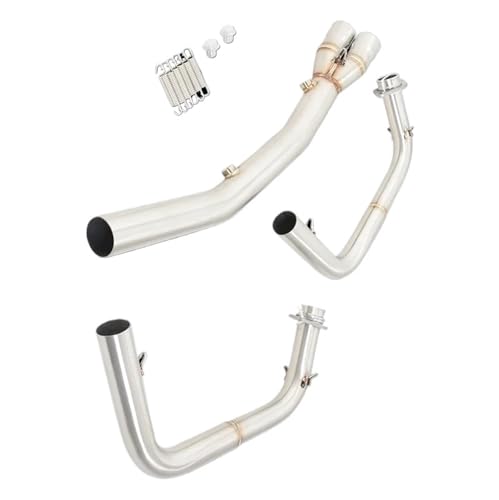 Tuyau liaison avant d'échappement moto anti-fuite pour Kawasaki Z250 Z400 2017-2025