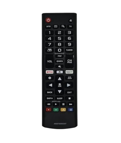 Télécommande AKB75095307 pour Smart TV LG de 2015 à 2023