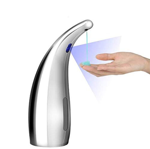 Preisvergleich Produktbild LHY Kitchen 300ml Seifenspender, flüssiger automatischer Badezimmer-Küchen-kontaktloser Induktions-Schaum-Infrarotsensor-Hand... Waschgerät