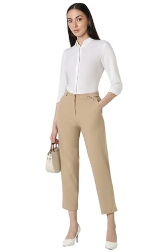 Image of Van Heusen Women's High Rise Regular Casual Pants