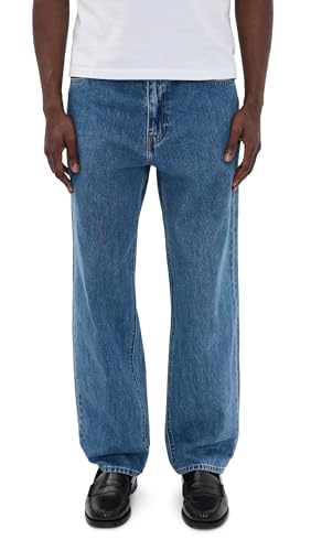 Levis Mens 568 Loose Straight Blue Essentials Size: 36 Inseam: 32