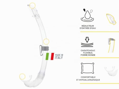 Cressi Perla Randonnée Aquatique Apnée Sous Perla Masque ou Kit de Randonnée Aquatique Perla Masque + Tuba Mexico Taille unique Adulte unisexe - vue 4