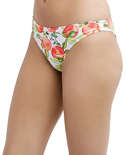 Bas de maillot de bain taille basse froncé BCBGeneration blanc multicolore