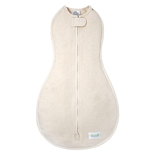 Image of Woombie Original Baby Swaddling Blanket - Soothing, Cotton Baby Swaddle with Zipper - Wearable Newborn Blanket, Freebird, 5-13 lbs