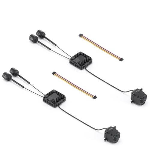 Compatible For DJI Digital FPV System, 4K Transmission Unit With Ultra-Wide View For Racing Drones And Video Goggles(2pcs O4 Air Unit Pro)
