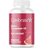 Celebrate Vitamins Multi-Complete Chewables, 45mg Iron Daily Bariatric Multivitamin for Sleeve Gastrectomy and Gastric Bypass Surgery Patients Essential Vitamins & Minerals - Melon (60 Tablets)