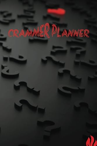 Crammer Planner - 365 Days Minimalistic Notebook, Improves Productivity, Prioritises Workload, To-Do List Organizer, Financial Planner