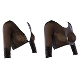 ❤Elastisches, atmungsaktives Material verhindert unangenehmes Kratzen oder Scheuern, bequemes Miedertop auch in Figur umschmeichelndem alle Ihre ärmellosen und trägerlosen Oberteile und Kleider.