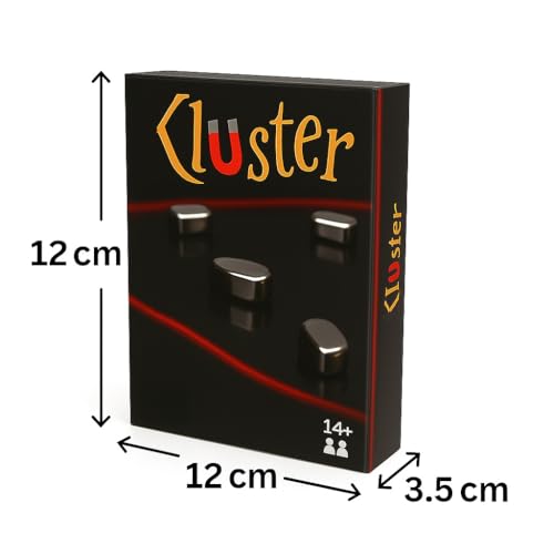 Image of Awestuffs Family Board Games for Adults and Kids - Ages 14 and up, 2 to 4 Players (Magnet Game for Adults & Kids)