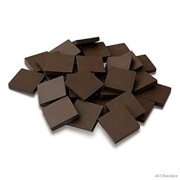 Sai Mosaic Art Full Body Ceramic Tile 20x20mm Chocolate 100 gm