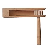 Matraca de Madera para Hacer Ruido, trinquete de Ruido Mexicanas, sonajero Giratorio de Madera con trinquete, Elegante Equipo de Instrumentos Musicales, Fiestas, reuniones Familiares