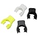 HERCHR Diving Mouthpieces, 4pcs Universal Silicone Snorkel Mouthpiece Replacement Breathing Tube Mouth Piece Scuba Diving Accessory with Regulator Tie