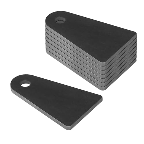 Weld On Tabs, Black Steel Offset Weld Tabs, Heavy Duty