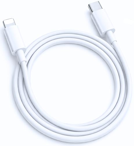 Image of AINE PD Cable for iPhone Port To USB-C Fast Charging PD Cable compatible with iPhone 14 /13 /12 /11 /X /XS /XR /8 Plus & iPad Original Speed