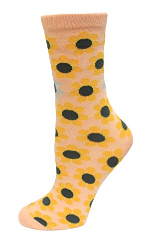 HOTSOX Kids Daisy Socks 1 Pair, Petal Pink, Kids M/L
