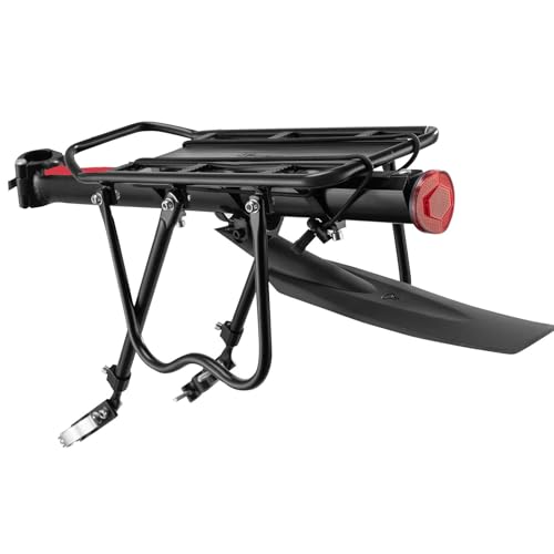 【アルミ合金フルクイックリリース】自転車荷台 リアキャリア 自転車 キャリア 自転車 スタンド 軽量 頑丈 調整可能 クイックリリース ロードバイク クロスバイク マウンテンバイク 他自転車 通勤 通学 旅行 荷物積載 簡単取付け